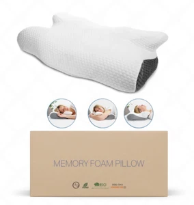 Memory Foam Kissen,Ergonomisches Kopfkissen Memory Foam - Bild 1 von 7
