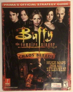 Buffy the Vampire Slayer: Chaos Bleeds - Prima Strategy Guide (Paperback) - Foto 1 di 1