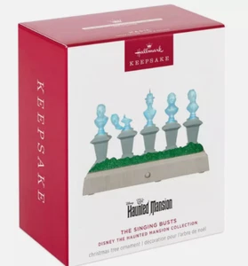 2024 HALLMARK - THE CANTING BUSTS - THE HAUNTED MANSION COLLECTION - COMO NUEVO EN CAJA - Imagen 1 de 1