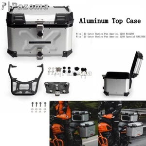 Maletín maletero superior de aluminio con montaje para Harley Pan America 1250 RA1250S - Imagen 1 de 12