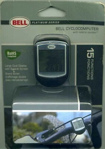 Bell Platinum Series Cyclocomputer With Calorie Counter - Picture 1 of 1