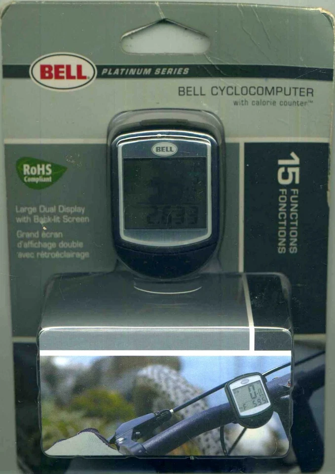 Bell Platinum Series Cyclocomputer With Calorie Counter - Image 1 of 1