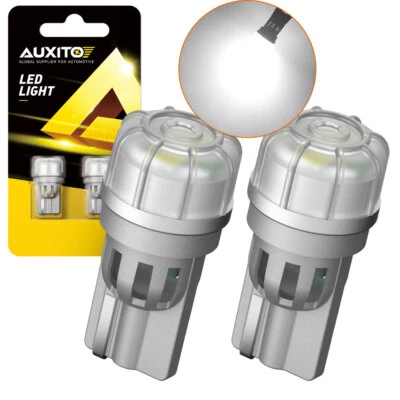 2x T10 W5W 194 168 501 LED Interior Light Bulbs License Plate Side Lamp White US - Image 1 of 4