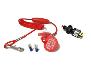 Interruttore cut-off emergenza barca cordino avvolto Yamaha Mercury Mariner f... - Imagen 1 de 5