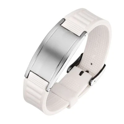 Ions Balance Charms Bracelet-Tourmaline Germanium Wristband Bangle Men Bracelets - Image 1 of 4