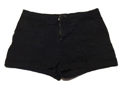 Shorts boxer feminino Joe tamanho 13 preto júnior - Imagem 1 de 4