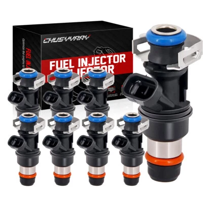 Inyector de combustible nuevo 8 piezas para 2001 02 03 2004 2005 2006 GMC Yukon 4,8 L 5,3 L 6,0 L Foto 1 de 4