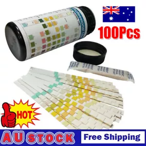 100 Strips URS-10T Reagent Urinalysis Strips 10 Parameters Urine Test Strips ZQ - Picture 1 of 15