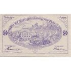 [#284445] Banknote, Austria, Gars am Kamp, 80 Heller, château, 1920, UNC Mehl
