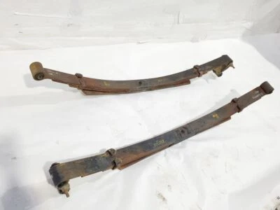 Dodge Ram 3500 1995 96 97 98 99 00 01 2002 OEM par de resortes de hoja trasera dobles Foto 1 de 4