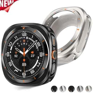 Luxus Legierung + PC Hülle für Samsung Galaxy Watch Ultra 47mm Metall Bumper Cover 7 47 - Bild 1 von 29