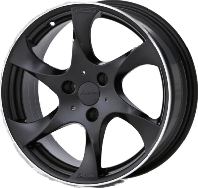 Lorinser Speedy smart fortwo 450 Komplettradsatz schwarz mattschwarz - Bild 1 von 2