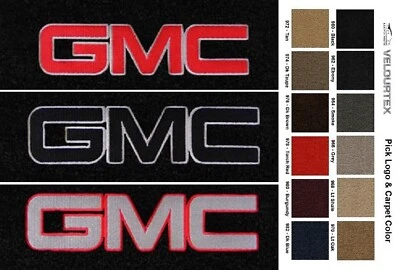 Lloyd Mats Velourtex GMC Acadia GMC Logo Front Floor Mats (2007-2013) - Image 1 of 4