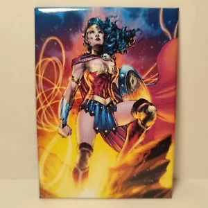 Wonder Woman Fridge Magnet DC Comics Official Collectible Home Kitchen Decor - Picture 1 of 2