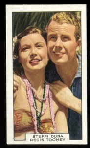 Tobacco Card,Gallaher,FILM PARTNERS,1935,Regis Toomey,Steffi Duna,Red Morning,#3