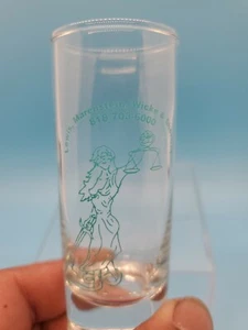 Lewis, Marenstein, Wicke, And Sherwin 4in Shot Glass - Picture 1 of 2