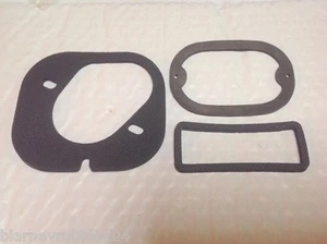 Harley Panhead Sportster Tail Light Lamp Gasket Kit 55-72 Guide RH-55 SAE 68 - Foto 1 di 1