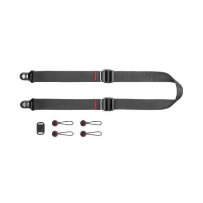 Durable Black Body Strap with Quick Adjuster for Camera Sling and Shoulder Use - Image 1 of 4