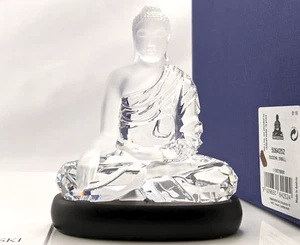 Swarovski Asian Symbols Buddha Crystal Figurine Sml 5064252 Genuine Mint in Box! - Picture 1 of 9