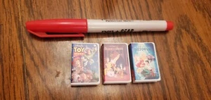 Zuru 5 Surprise Disney Store Series 3 Mini Brands Vhs Mermaid Toy Story Beauty - Picture 1 of 1