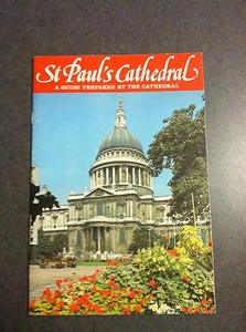 St Paul's Cathedral A Guide Prepared by The Cathedral 1985 Color Paperback  - Picture 1 of 7