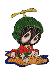 Manta bebé bordada personalizada Marvin Martian  - Imagen 1 de 2