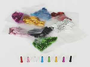 Bicycle Bike Brake Derailleur Shifter Cable End Caps tips crimp 25-100Pcs - Picture 1 of 12