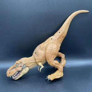 Jurassic World Stomp And Strike Tyrannosaurus T Rex 20" Inch Hasbro 2015 Working - Picture 1 of 10