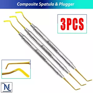 Dental Komposit Füllungsinstrumente Spachtel & Plugger Titan bunte Spitzen - Bild 1 von 5