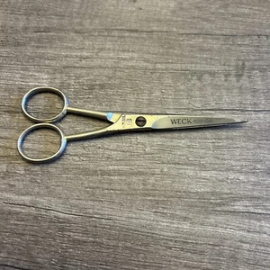 Vintage Scissors 5 Inch Solingen Germany WECK mini-duo Straight - Picture 1 of 7