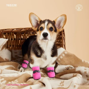 Dog Shoes for Hot Pavement, Anti-Slip Sole Dog Boots & Paw Protector Dog Boot... - Picture 1 of 7
