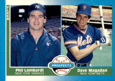 1987 Fleer #648 Phil Lombardi / Dave Magadan Rookie - Image 1 of 2