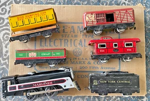 Marx Stream Line #3987 Freight Train Set w/#494 Marlines Locomotive & Tender - Picture 1 of 23