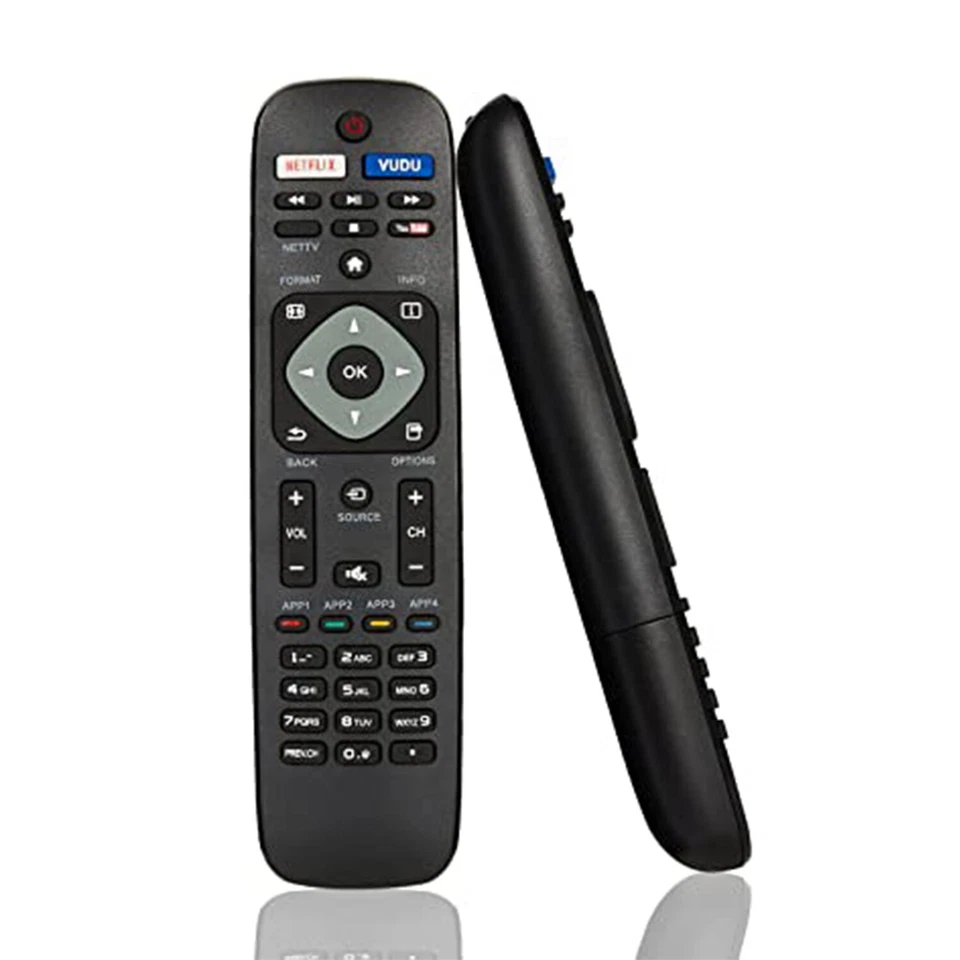 TV Remote Control NH500UP For ALL PHILIPS LCD LED Smart TV Netflix Vudu Youtube - Image 1 of 4