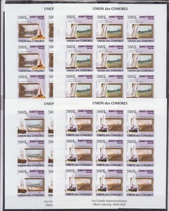 ST772I9. Comores - MNH - Art - Albert Lebourg - imperf - Picture 1 of 1