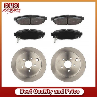 Pastilhas de freio rotores de freio traseiros para 2013 2014 2015 2016 Scion FR-S - Imagem 1 de 4