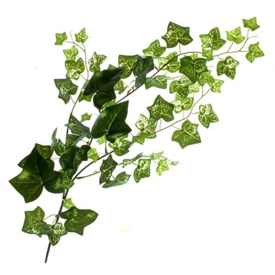 Seda Suave Artificial Inglés Hiedra Spray Planta Decoración 27" Alto x 22" Ancho Foto 1 de 2