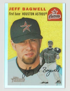 2003 Topps Heritage Chrome Refractor Jeff Bagwell #THC87 030/554 Houston Astros - Bild 1 von 2