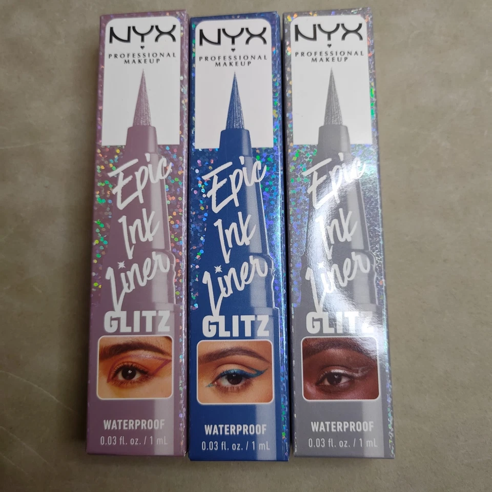NYX Epic Ink Liner Waterproof Liquid Eyeliner /Black EIL01