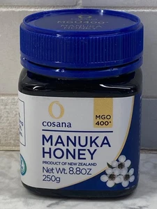 Cosana Manuka Honey MGO 400+ 8.8 oz 250g 100% Pure New Zealand BB: 03/2029 - Picture 1 of 4