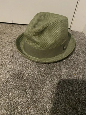 Peter Grimm Depp Fedora - LG/XL - зеленый - соломенный - Изображение 1 из 2