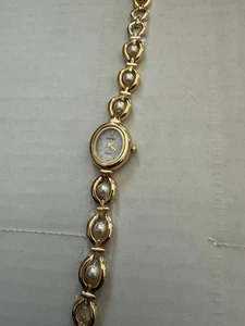 Uhr Damen Französisch Gold Elegant 7 Zoll " - Bild 1 von 6