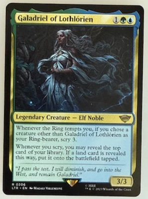 Galadriel of Lothlorien Universes Beyond: the Lord of the Rings: Tales of...NM - Image 1 of 2