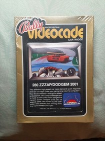 280 ZZZAP/DODGEM 2001 for Bally Astrocade / Videocade - NEW,  ORIG SHRINKWRAP!