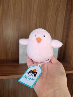 Jellycat chicky cheeper pink sorbet chick new with tags retired - image 1 of 4