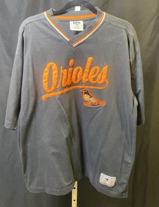 Neu ohne Etikett Vintage schwarz Baltimore Orioles T-Shirt Trikot XL Lee Sport V-AUSSCHNITT EBC25 LEER - Bild 1 von 6