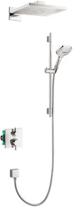 Hansgrohe 04914 Raindance E Thermostatic Shower System - Chrome - Picture 1 of 9