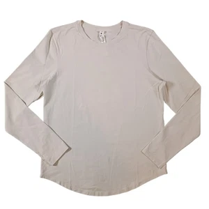 Lululemon Love Long Sleeve Shirt Size 6 Bone Ecru - Picture 1 of 5