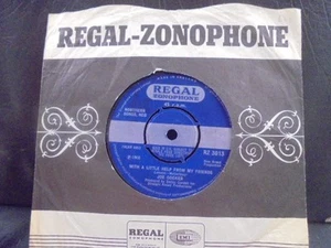JOE COCKER " WITH A LITTLE HELP FROM MY FRIENDS "Or.UK REGAL ZONOPHONE EX+ COND. - Picture 1 of 2