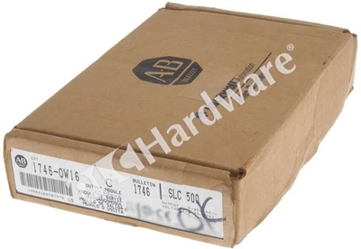 Surplus Open Allen Bradley 1746-OW16 Series C SLC 500 16-Pt Relay Output Module - Image 1 of 4